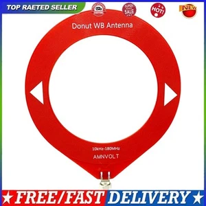10khz-180mhz Donut WB Antenna MW/SW Antenna Mini Ring Antenna Module(Red) - Zdjęcie 1 z 11