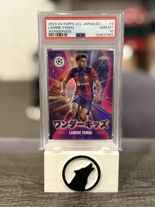 2023-24 Topps UCL Japan Ed Lamine Yamal #WK-3 Wonderkids RC Barcelona PSA 10 🔥 - Picture 1 of 4