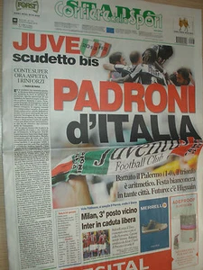 CORRIERE DELLO SPORT 06/05/2013 JUVENTUS CAMPIONE D'ITALIA SCUDETTO 29 31? JUVE - Imagen 1 de 1