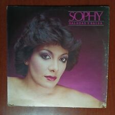 Sophy – Baladas Y Salsa [1981] Vinyl LP Latin Pop Salsa Ballad Vocal Romantic