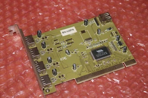 VIA VT6212L USB PCI Controller Karta 4x + wewnętrzny nagłówek Płyta główna Panel przedni - Zdjęcie 1 z 1