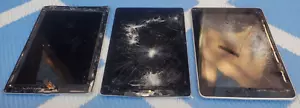 Apple iPad 3 16GB Wi-Fi + 1st Gen 64GB + IPad 2 Faulty Broken Screen Bundle x3 - Picture 1 of 10