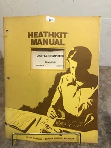 1977 HEATHKIT DIGITAL COMPUTER Model H8 Assembly Manual - NICE - Picture 1 of 9