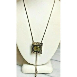 Silpada 925 Sterling Silver Labradorite Lariat Necklace Sky - Picture 1 of 8