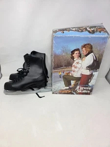 Vintage American Rocket Eiskunstlauf Schlittschuhe Herren schwarz Größe 5 Stil 550 - Bild 1 von 8