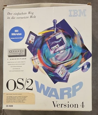 RARITÄT - IBM OS/2 Warp Version 4 - Deutsch - Bild 1 von 4