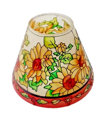 Joan Baker Designs-Vidrieras Estilo Toscana Candelabro Topper Girasoles Foto 1 de 4