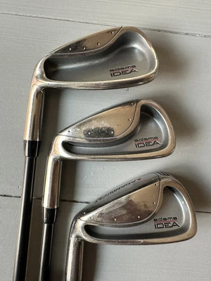 Adams Golf IDEA Partial Iron Set (6,7,8) Aldila Graphite Supershaft R-Flex LH - Image 1 of 4