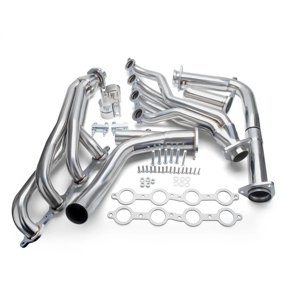 Cabezal de escape para Chevy GMC Silverado 1500 Yukon Tahoe 2005-2013 4,8 L 5,3 L 6,0 L Foto 1 de 4