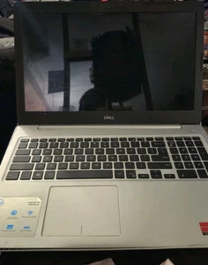 Dell Inspiron 15 5000 Laptop i7 8th Gen Radeon Graphics FOR PARTS HINGE DAMAGE  - Picture 1 of 19