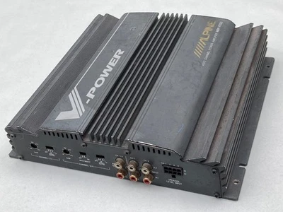 Amplificador de audio para automóvil Alpine V-Power MRP-F200 de colección sin probar/amplificador de piezas Foto 1 de 4