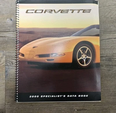 Дилерская книга данных 2000 C5 Chevrolet Corvette GM от оригинального производителя новая из старых запасов - Изображение 1 из 4