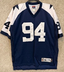Reebok NFL Throwbacks Mens Dallas Cowboys DeMarcus Ware Sewn Jersey Size XL - Picture 1 of 15