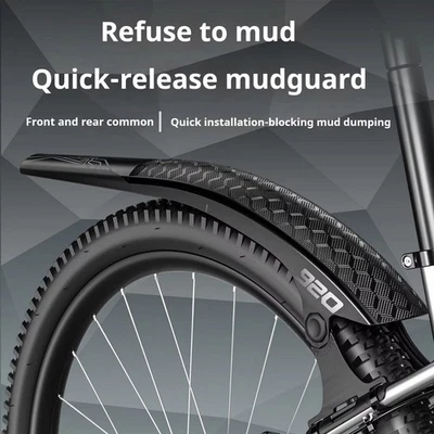 ENLEE Bike Fender Front & Rear Cycling Mountain Road Bicycle Mudguard Fender - Image 1 of 4
