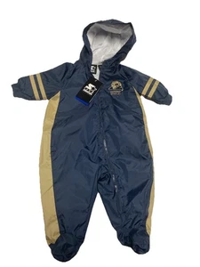 3-6 Month Pitt Panthers Team Starter Winter Snow Suit Unisex Baby One Piece - Picture 1 of 5
