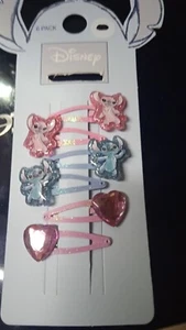 Fermagli ferretti stich Disney Stitch capelli accessori  bimba bambina  - Picture 1 of 1