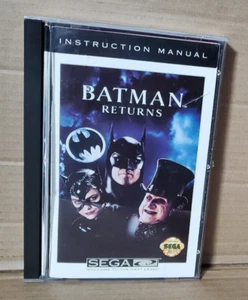 Batman Returns Sega CD 1993 w/ Manual and case - Picture 1 of 4