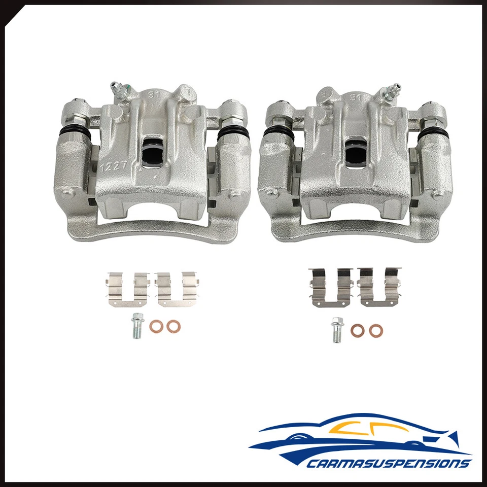 Par de pinzas de freno traseras con soporte para Kia Forte Koup 2010 2011 2012 2013 Foto 1 de 1