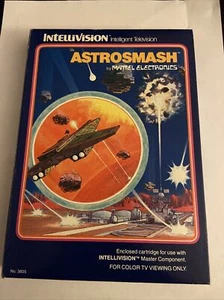 INTELLIVISION-ASTROSMASH- COMPLETE IN BOX-RARE-(CLASSIC) - Picture 1 of 3