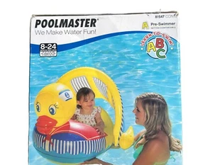 Poolmaster Inflatable Baby Duck Rider 81547 Pool Toy Summer Party 36” x 32” - Picture 1 of 4