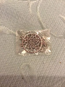 Dreamcatcher Silverplated Pendant - Picture 1 of 2