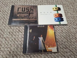 Rush CD Lot Of 3 Exit. Stage Left Roll The Bones Different Stages Live Rock Band - Picture 1 of 10