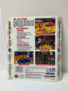 *Case Insert Art Only* Sega Saturn NBA JAM Extreme Basketball Game **OEM** - Picture 1 of 4