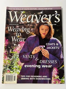 WEAVER'S  Magazine, Issue 39, Spring 1998: WEAVING TO WEAR - Picture 1 of 1