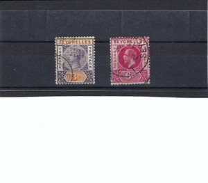 SEYCHELLES.- QUEEN VICTORIA SC 3- KING GEORGE V SC 65 STUDY 1893- 1912 - Imagen 1 de 1