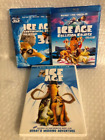 Lot of 3 Ice Age Blu-Ray 3D + Blu-Ray + DVD Movies -Very Good-Used-FREE SHIPPING