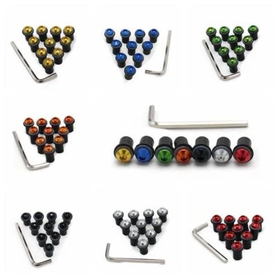 Windscreen Bolt Kit CNC Hardware For Kawasaki Z650 2017 18 19 2020 Bolt Fastener - Image 1 of 4