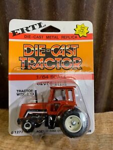 Vintage ERTL, Deutz-Allis Tractor with Cab, 1:64 Scale, Diecast, #1277, NIP