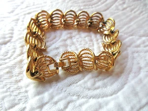 BRACCIALE NAPIER FIRMATO TONO ORO DESIGN UNICO BREVETTATO NUOVO SENZA VEDI FOTO - Foto 1 di 8