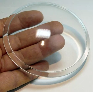 4" Wide Angle Soft Focus Shade Dome MIni Diffuser glass - Picture 1 of 9