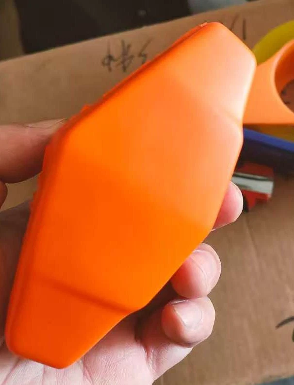 Protetor de peito barra guidão laranja para KTM SXF EXC XC 50 125 250 bicicleta sujeira - Imagem 1 de 4