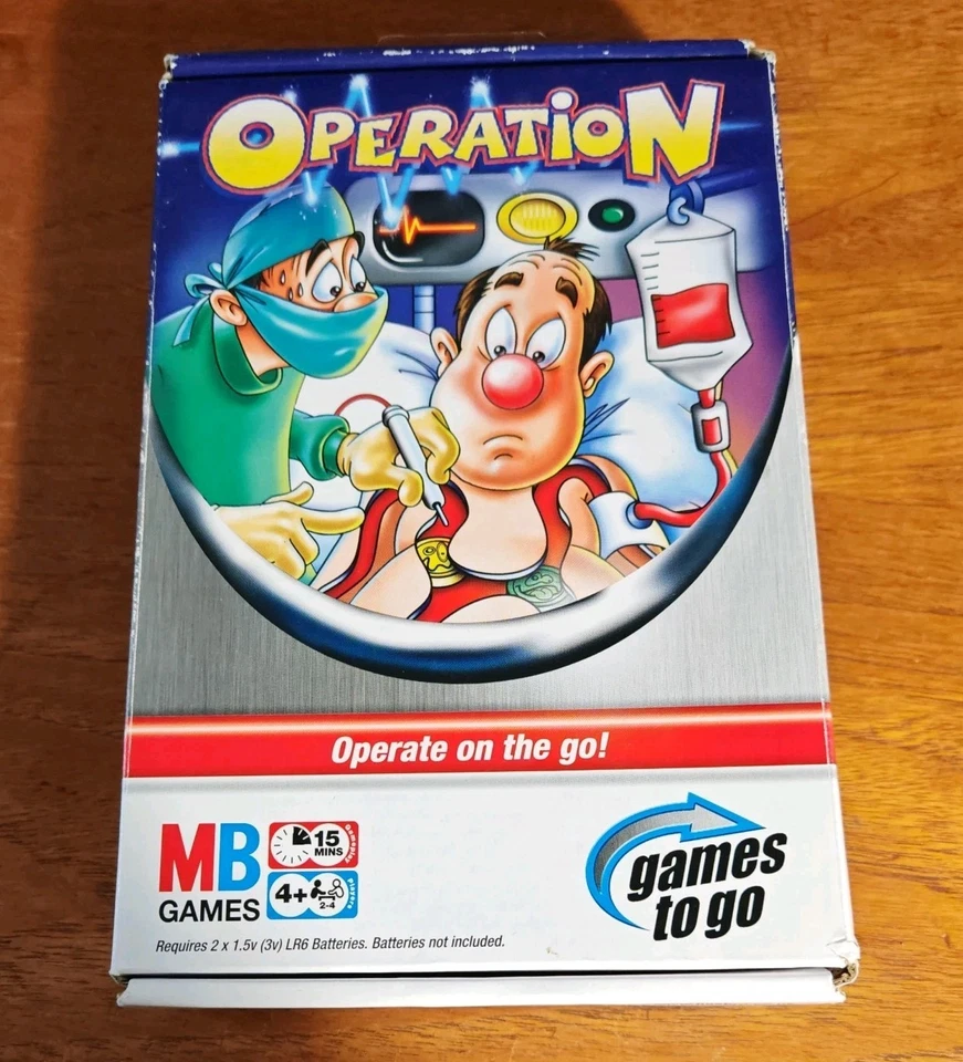 Operation Game - Games To Go by MB 2005 - Travel Version (4yrs+) ~ Complete - Image 1 of 4