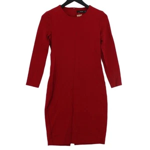 Hallhuber Women's Mini Dress UK 6 Red Viscose with Other Short Mini - Picture 1 of 6