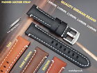 Quality Padded Leather Watch Band Strap Fit Breitling 20Mm 22Mm 24Mm 26Mm