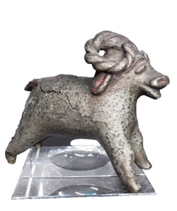 South India Folk bronze Figure of a Ram - Picture 1 of 14
