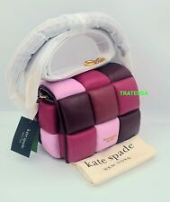 Kate Spade New York Boxxy 3D Color Block Leather Crossbody Bag $528 NWT Packed