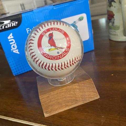 1997 St Louis Cardinals Opening Day Rawlings Baseball Busch SGA 4/8/97 W/Case Cover