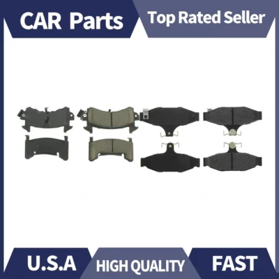 Juego de pastillas de freno delanteras traseras para Pontiac Firebird 1992 1991 1990 1989 1988 Foto 1 de 4