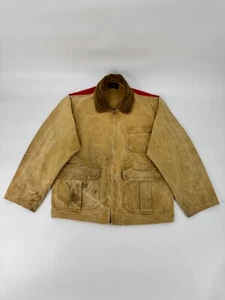 Vintage 1940s American Field Red Back Hunting Jacket Coat Size Small USA 40s - Picture 1 of 4