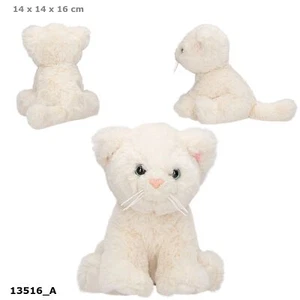 Plüschtier Katze 16 cm Weiß Stofftier TOPModel - Bild 1 von 6