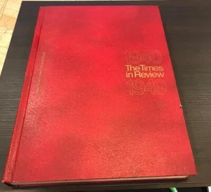 New York Times Illustrated Book THE TIMES In Review 1940 to 1949 - Picture 1 of 10