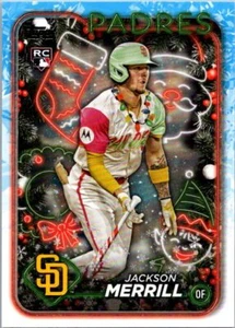 2024 Topps Holiday #H160b Jackson Merrill - Picture 1 of 2