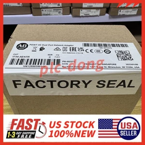 2023 Brand New Allen Bradley 1734-AENTR AB Point I/O Dual Port Adaptor Module - Picture 1 of 5