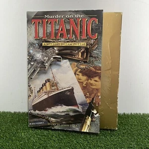 Murder on the Titanic Mystery Jigsaw Puzzle 1000 Piece. Bepuzzled. Sealed - Picture 1 of 6