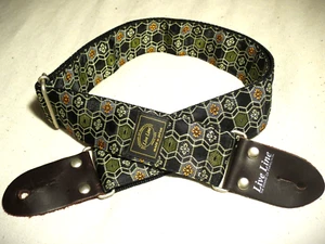 Live Line Top-of-the-Line "Tatami-Beri" Handmade Designer Guitar Strap, Japan - Picture 1 of 8
