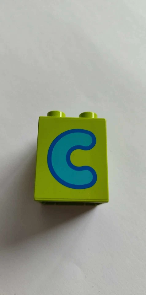 LEGO® DUPLO® Buchstabe C 1 Stück - Bild 1 von 1